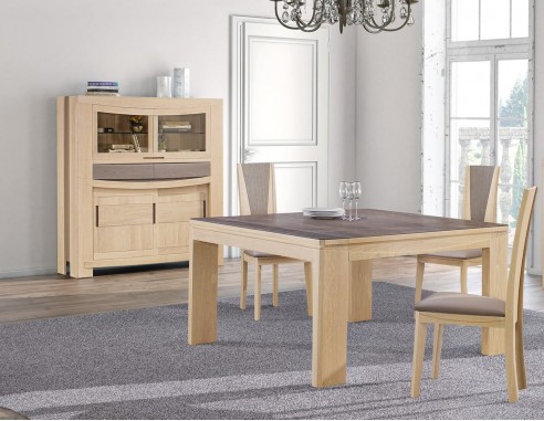 Table de repas extensible 4 pieds  -...