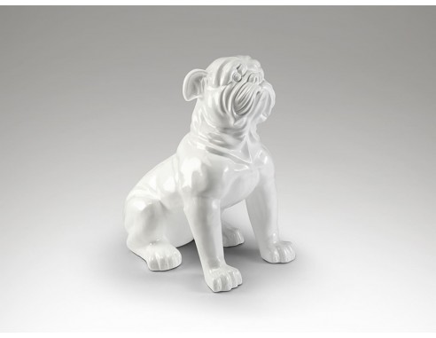 Statuette de bulldog